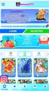 baixe o aplicativo bencaos777 para android e iOs